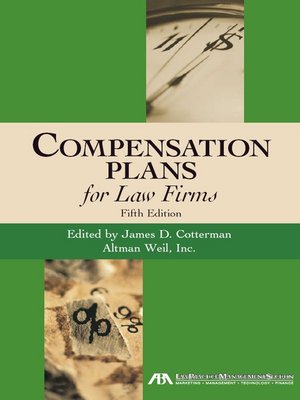 cover image of Compensation Plans for Law Firms
